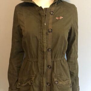 Small Hollister Coat W/Hood